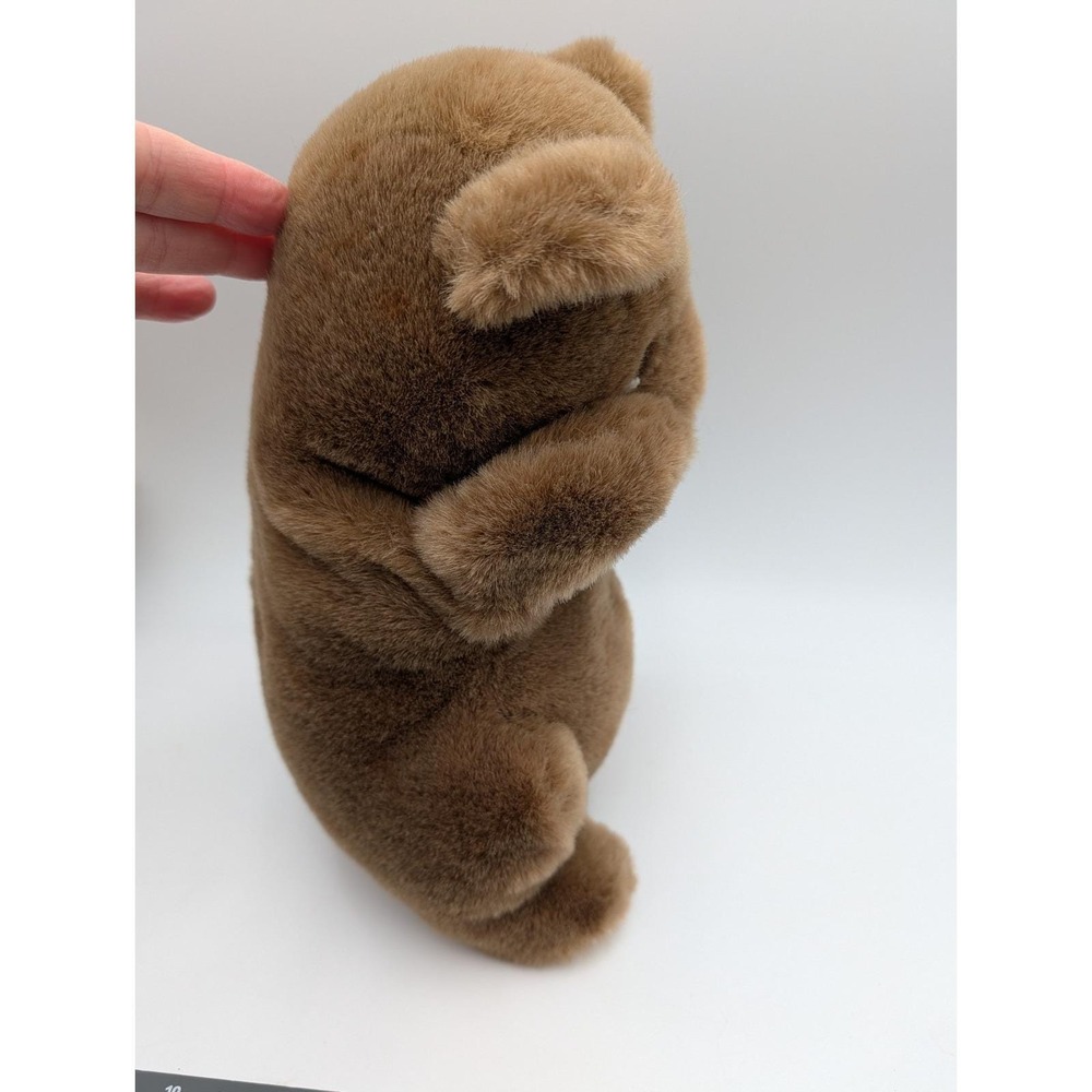 Applause Sweet Pea Bear Plush Brown 12 Inch 1987 Stuffed Animal Toy - Picture 4 of 8